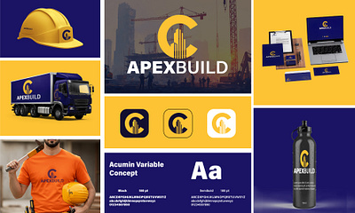 Building Construction and Travel Agency Brand Identity Design