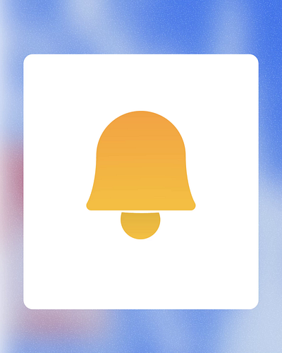 Notification Bell Animation motion notification rive state machine