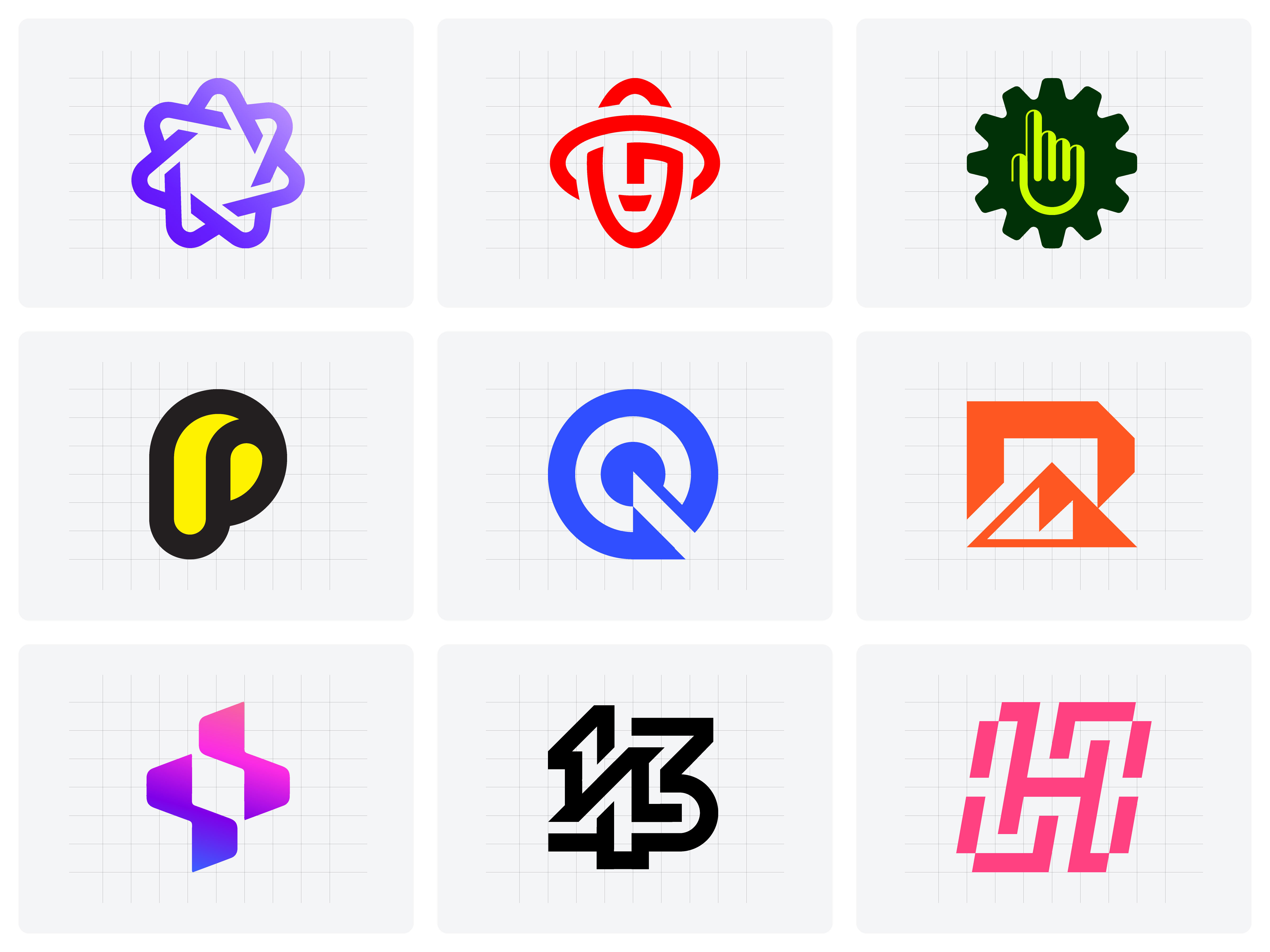 Example of LOGOFOLIO — October 2025 | Modern & Minimal Logo Collection
