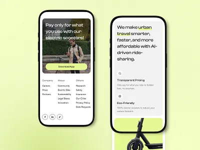 Electric Bike Website Design bicycle clean website cycle design electric electric bicycle electric bike ev bike focotik home page landing page landing page design landing page ui minimalist mobile responsive ui design uiux design web ui website website design