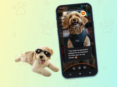 UI/UX Design of AI Mobile App to translate Pet Mood ai app ai app design ai mobile app ai mobile app design app design app uiux dog ai mobile app uiux mobile app uiux design pet pet ai app design pet mood ai app pet mood track ai mobile app pet mood track app pet mood translate app uiux