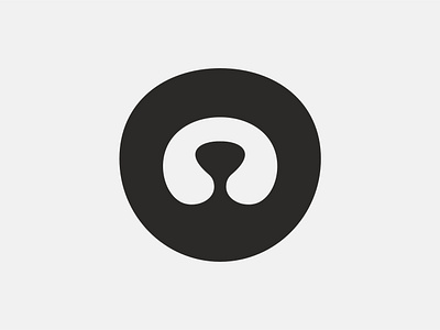 bear animal bear black fimbird logo logodesigner