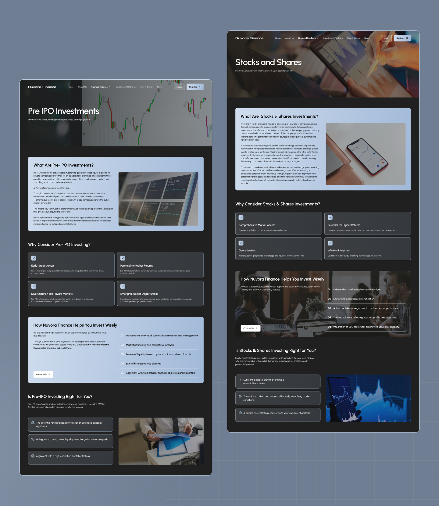 Example of UX/UI Design