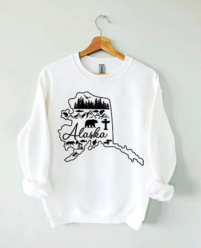 Alaska alaska alaska state tshirt