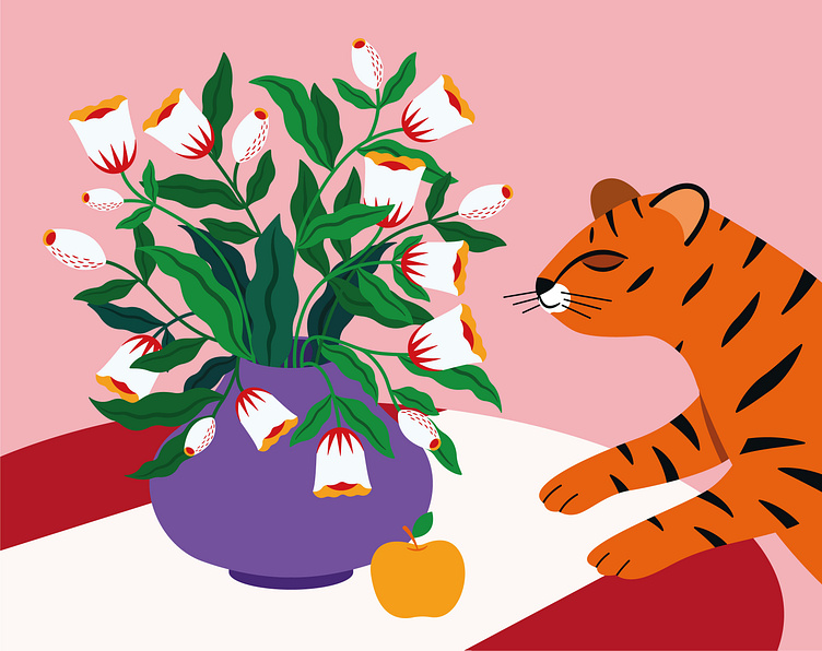 Flowers scent by Polina on Dribbble