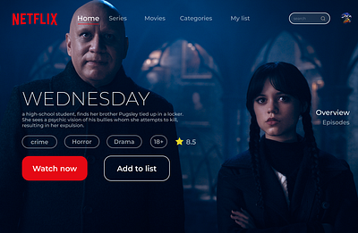 My first design inspiration with Netflix Redesign.. app design logo typography ux