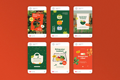 Farmer Market - Instagram Post fresh