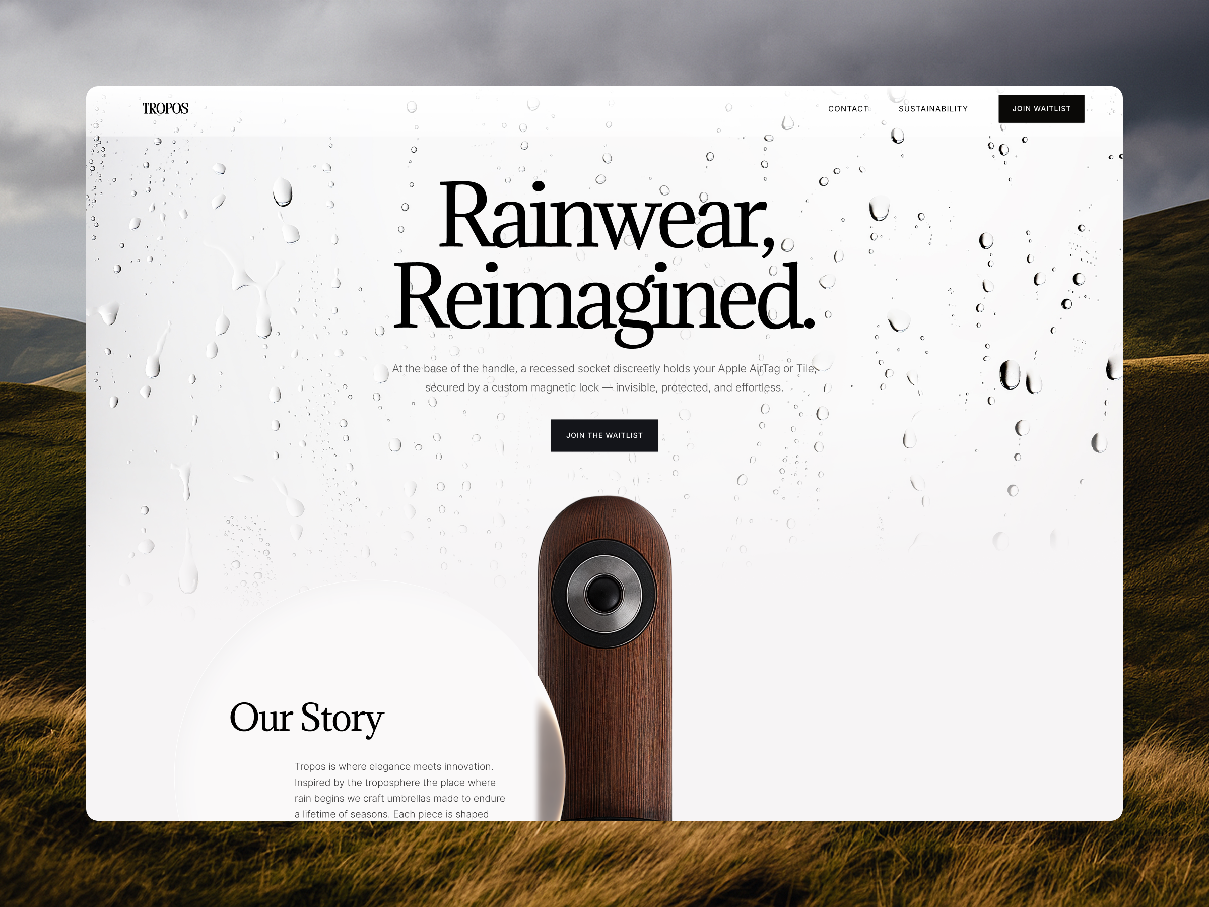 Tropos - AI Visuals & Framer Website Design ai animation branding graphic design lifestyle luxury ui