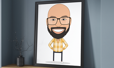 Flat Cartoon Avatar for Website| 2D Character Design avatar cartoon cartoon character character design design character flat cartoon flat style graphic design illustration man