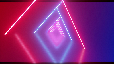 animation neon tunnel loop animation infinite looping tunnel motion graphics neon tunnel loop