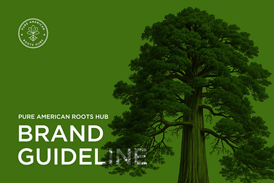 [American Tree Logo] — Brand & Logo Design Guideline american tree logo brand guideline branding logo logo brand guide logo brand guidelines logo brand guidelines full logo branding logo branding 2025 logo design modern logo tree logo