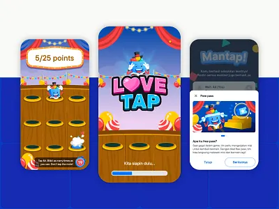 Gamification - Blibli Carnival app design graphic design illustration ui vector
