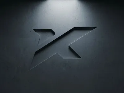 K Letter Logo – Concrete Mockup branding concrete mockup k k logo k monogram letter k logo letter mark logo k logo letter k logo mockup logo presentation logo showcase monogram nano banana