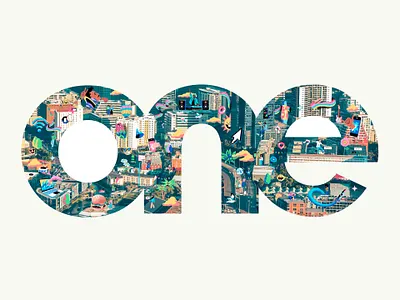 Rain One advertising branding design graphic design illustration logo typography