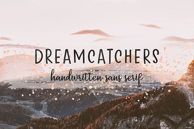 Dreamcatchers Playful Sans Serif display marker dreamy font script handwritten hipster modern boho playful casual sans serif typeface whimsical