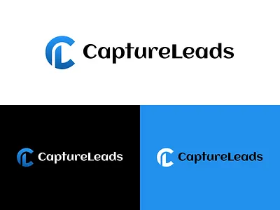 💼 CaptureLeads – Professional Business Logo Design animation branding design graphic design illustration logo motion graphics ui ux vector