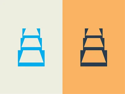 3 STEPS 2025 branding building construction design graphic design illustration logo logo trend minimal logo steps typography vector