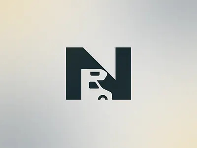 Caravan Negative Space Logo camping logo caravan logo creative lettermark logo logodesign negative space negative space logo rv logo travel logo