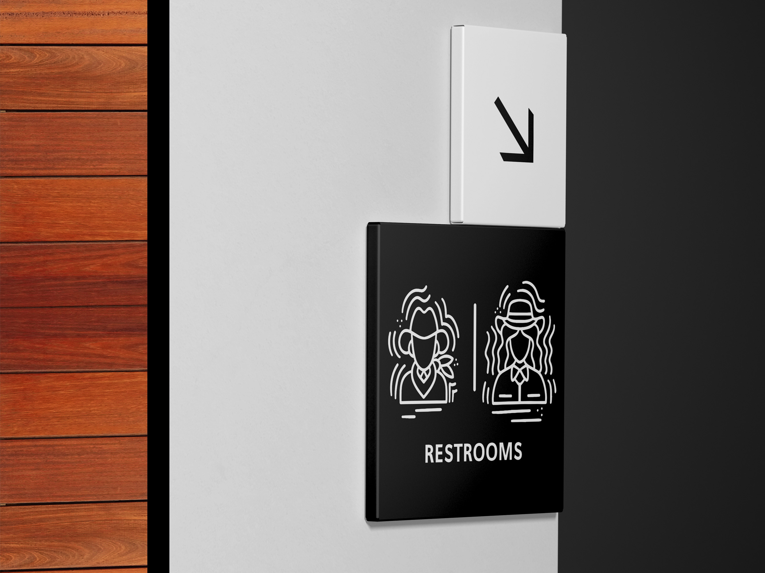 Texas Syndicate country design doodles icons illustrations music restaurant signage storefront texas