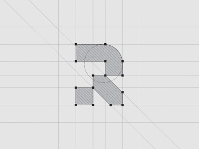 R Logo Mark - Construction a agent logo ai logo automation logo blockchain logo bold logo corporate branding fintech logo futurisitc logo growth logo letter logo logo grid modern logo modular logo monogram r logo saas logo tech logo trust logo web3 logo
