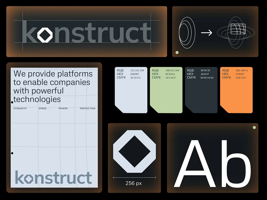 Example of Logo Design, Branding And Giudebook