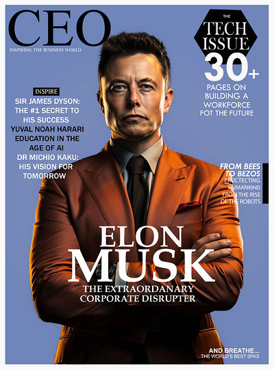 business magazine design