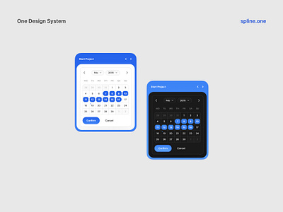 Calendar Cards UI for Figma dashboard design system figma interface product design ui ui kit ux