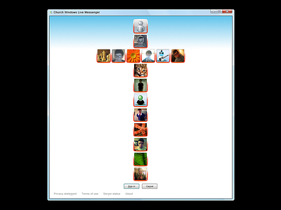 CROS(s)ES ‘Church Windows Live Messenger’ (17) aero christianity crosses crucifix harry vincent msn windows live messenger