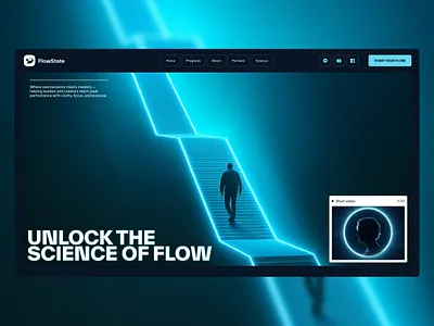 Web3 Landing Page 3d animation branding graphic design logo motion graphics ui