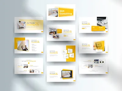 SGH Consulting Presentation design graphics design pitch deck pitch deck design powerpoint presentation presentation design