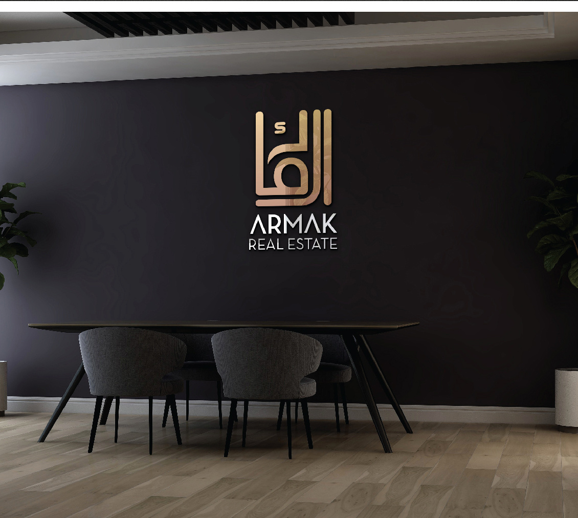 ARMAK REAL ESTATE branding design graphic design graphicdesign identity logo marketing stationery symbol