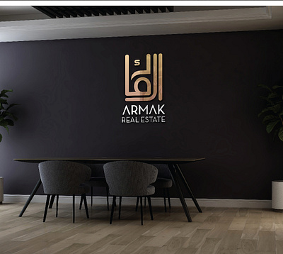 ARMAK REAL ESTATE branding design graphic design graphicdesign identity logo marketing stationery symbol