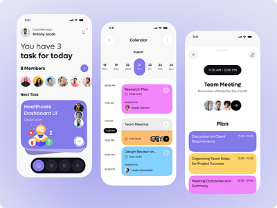 TaskFlow – Smart Task Management Mobile App add new task aidesign app design appui b2c detail task dribbble minimaldesign mobile app mobileappdesign productivityapp project management projectplanner saas task taskapp taskmanagement todoapp uiuxdesign workmanagement