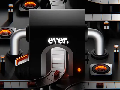 Cred Development 3d 3dproduct animation b3d blender graphic design illustration madeinblender motion graphics