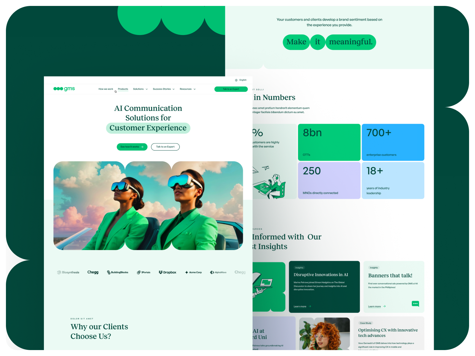 Building Flexibility - The Modular HubSpot Website for GMS agency website animation branding clean dashboard e commerce hero section homepage interaction landing page minimal modern redesign responsive startup typography ui user interface ux user experience webdesign website