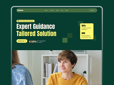 Business consulting website hero section agency ui agency website best landing page business website consulting agency consulting hero section consulting website landing page