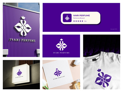 Perfume Brand Identity Design brand identity branding creative logo design fragnance logo graphic design illustration logo logotype perfume perfume brand perfume brand identity perfume logo timeless logo typography vector visual identity