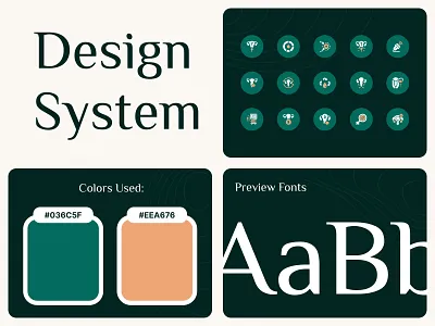 Style Guide & Design System | Doctor Website UI Design color palette design language design system dribbble showcase interface design style guide typography design ui components ui design ux design process ux ui design web design web design inspiration web ui