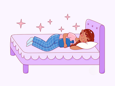 Girl illustration. Doodle character design app branding design graphic design illustration logo typography ui ux vector