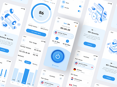 VPN App UI app app ui ui vpn vpn app vpn mobile vpn ui