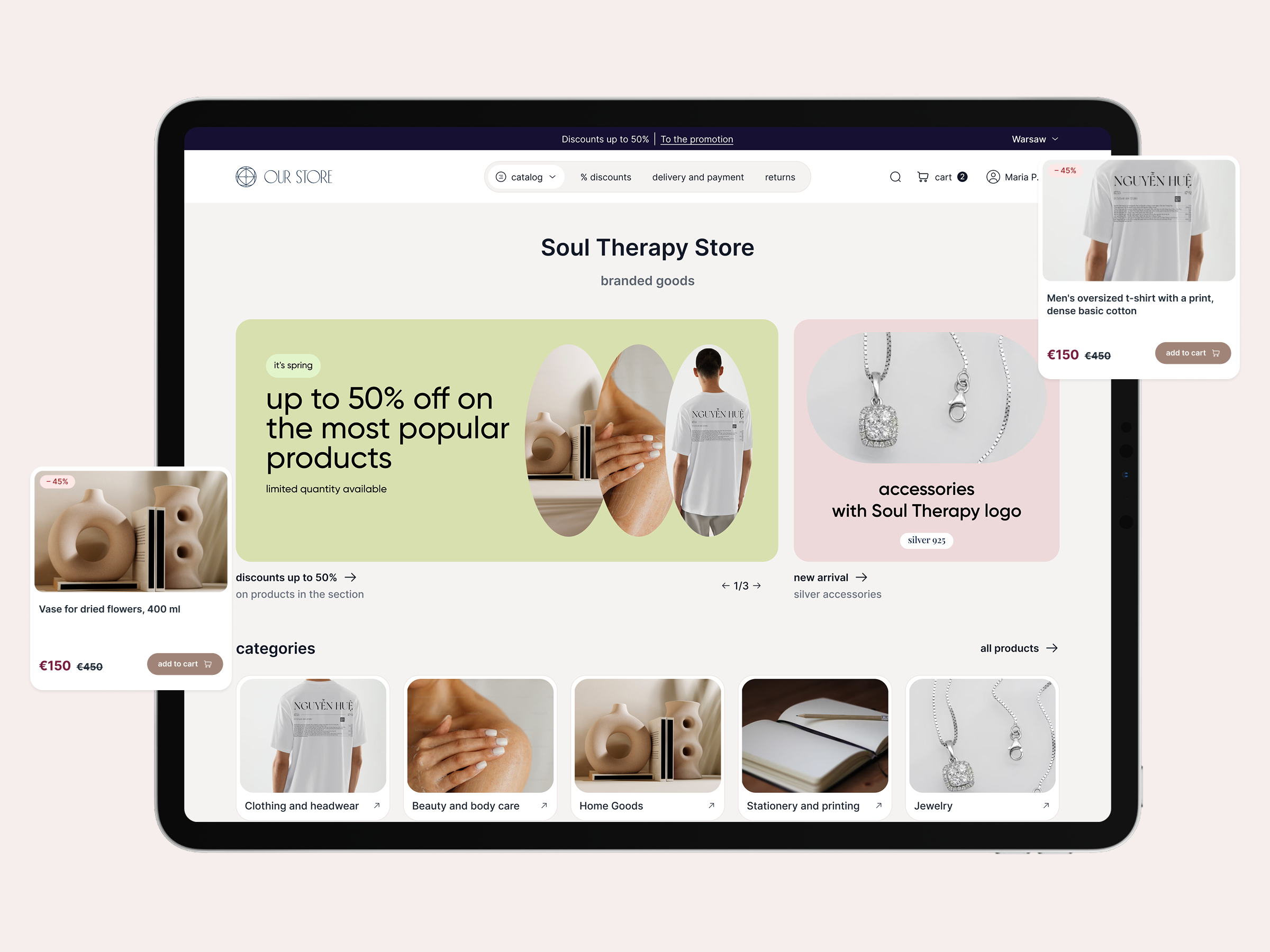 Building a Platform for Online & Offline Therapy application branding card catalog design landing logo online order platform shop store ui ux web website
