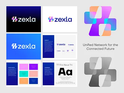 Network, Connectivity, Technology & Digital Modern Z logo design abstract branding colorful logo connection connectivity digital gradient growth integration logo logo designer modern network print sass smart technology transformation z letter logo
