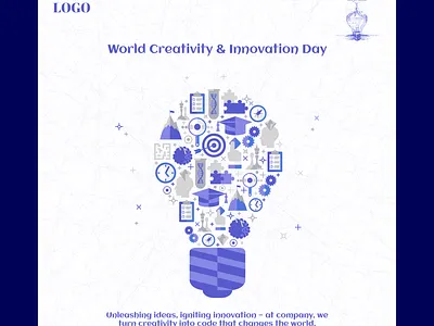 Creativity & Innovation Day behance conceptdesign creativity day designinspiration designthinking dribble post design facebook post graphic design innovation day instagram post linkedin post social media post social media post design special day post twitter post ui