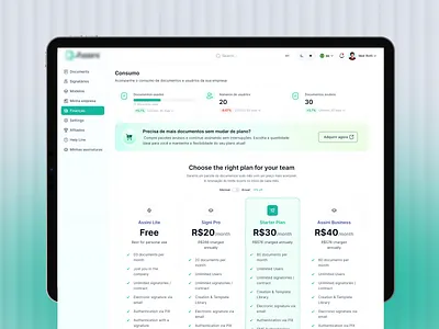 Subscription & Pricing Dashboard UI Design analytics dashboard app design billing dashboard clean interface dashboard design data visualization finance dashboard minimal design modern interface pricing dashboard pricing plan product design saas dashboard subscription ui ui design user dashboard ux design web design