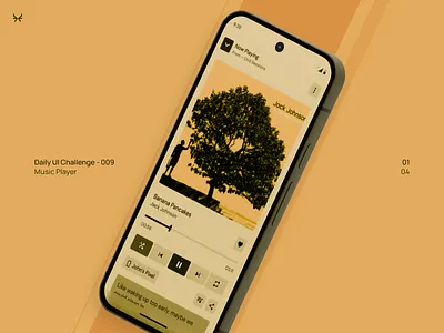 Daily UI 009 - Music Player meloro