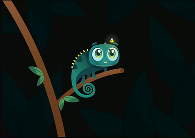 Cute chameleon | Rive 2d animation animation character animation design graphic design illustration interactive animation interactive design motion motion design motion graphics motiongraphics rive riveapp ui ui animation uiux ux web illustration