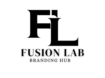 FUSION LABS LOGO branding design graphic design illustration logo motion graphics typography ui ux vector