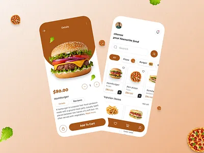 Yumly Mobile Food App Design Concept app design figma design food app food design mobile design mobile food app design uiux design yumly food app design