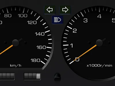 Nissan Patrol Y60 graphic design ui