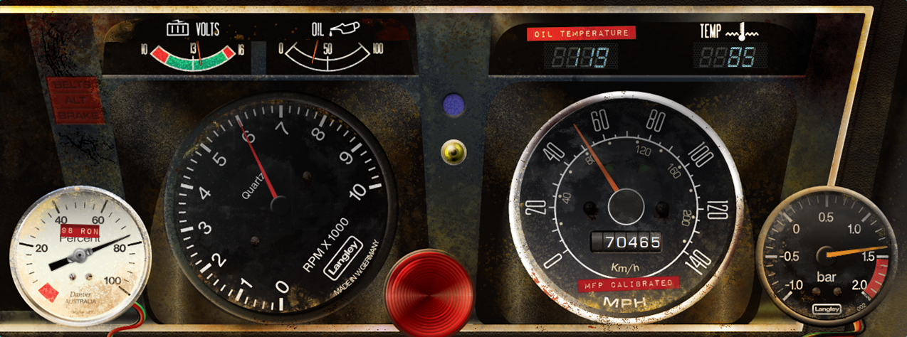 Example of Haltech Dash Design